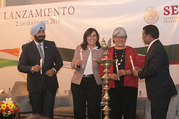 The Grand Relaunch of IMBC – May 2, 2019 Official ceremony marking the relaunch of the India-Mexico Business Chamber in 2019.