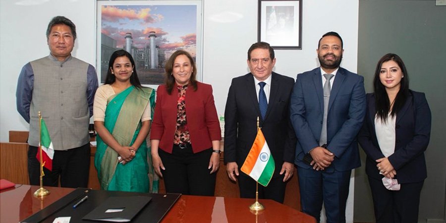 Reunión IMBC con Secretaría de Energía y anuncio de inversión en planta renovable Inversión de UFlex India en planta de energía renovable en Altamira, Tamaulipas
