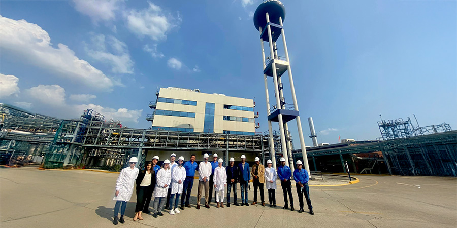Visita oficial de la SDEyT de Morelos a planta de Dr. Reddy’s en Jiutepec Autoridades de Morelos durante visita a planta de Dr. Reddy’s en Jiutepec
