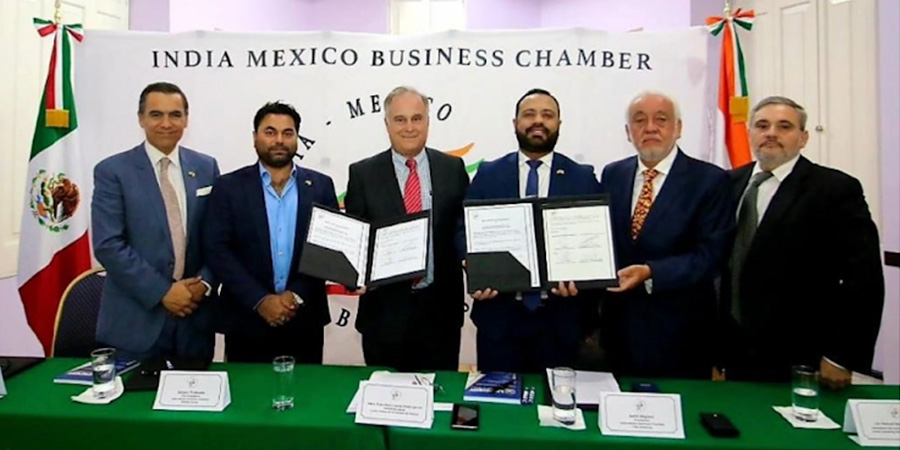Alianza UNIDEM–IMBC para fortalecer cooperación industrial México-India Firma de convenio entre UNIDEM e India Mexico Business Chamber