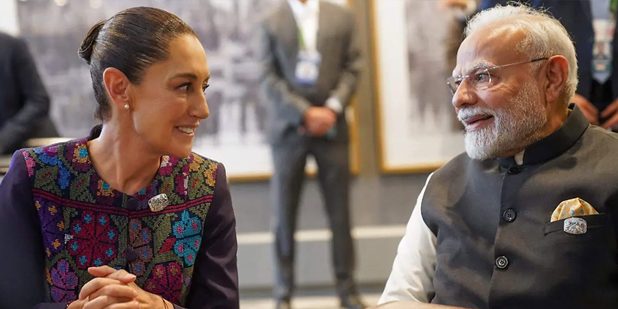 India ve oportunidades clave en el sector farmacéutico mexicano Reunión bilateral entre Claudia Sheinbaum y Narendra Modi en la Cumbre del G7 para fortalecer el vínculo económico entre India y México.